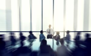 Business Leader with Group